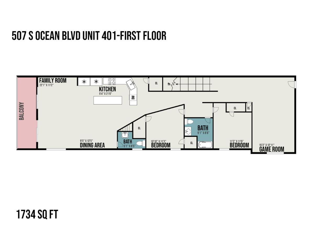 Spacious Penthouse Ocean Front 7 Bedroom Condo - Ambassador Villas Unit 401 Миртл-Бич Экстерьер фото